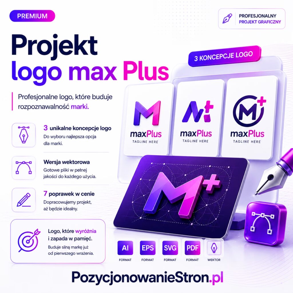 Projekt logo max Plus