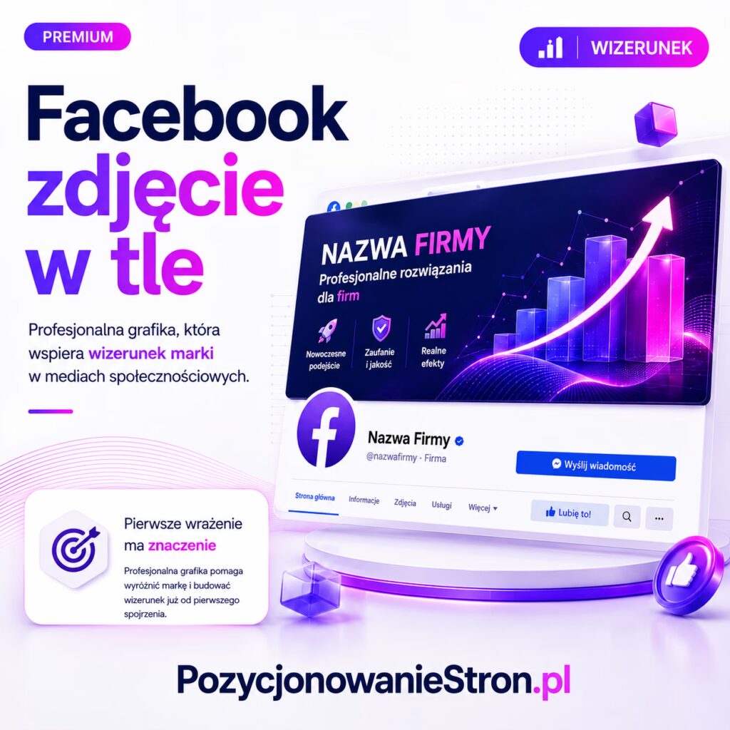 Facebook zdjęcie w tle – profesjonalne