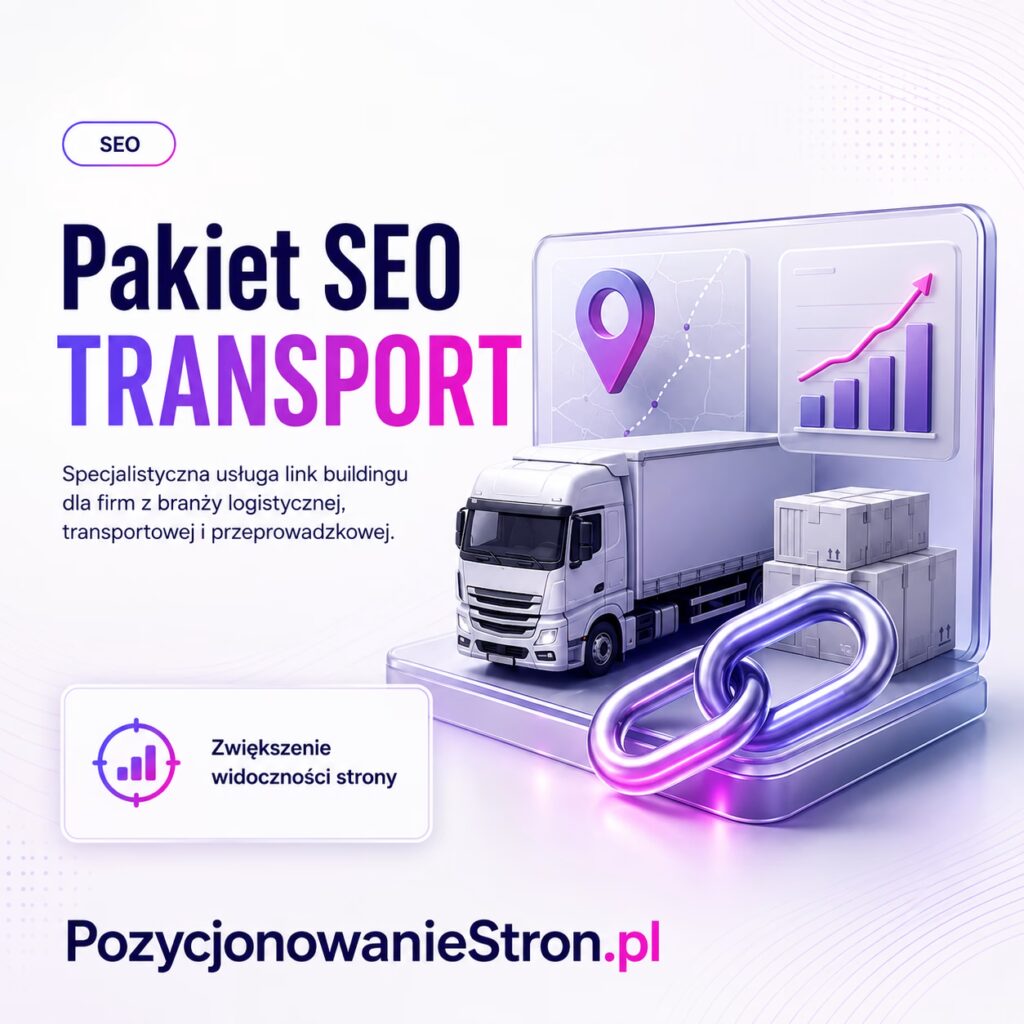 Pakiet SEO TRANSPORT