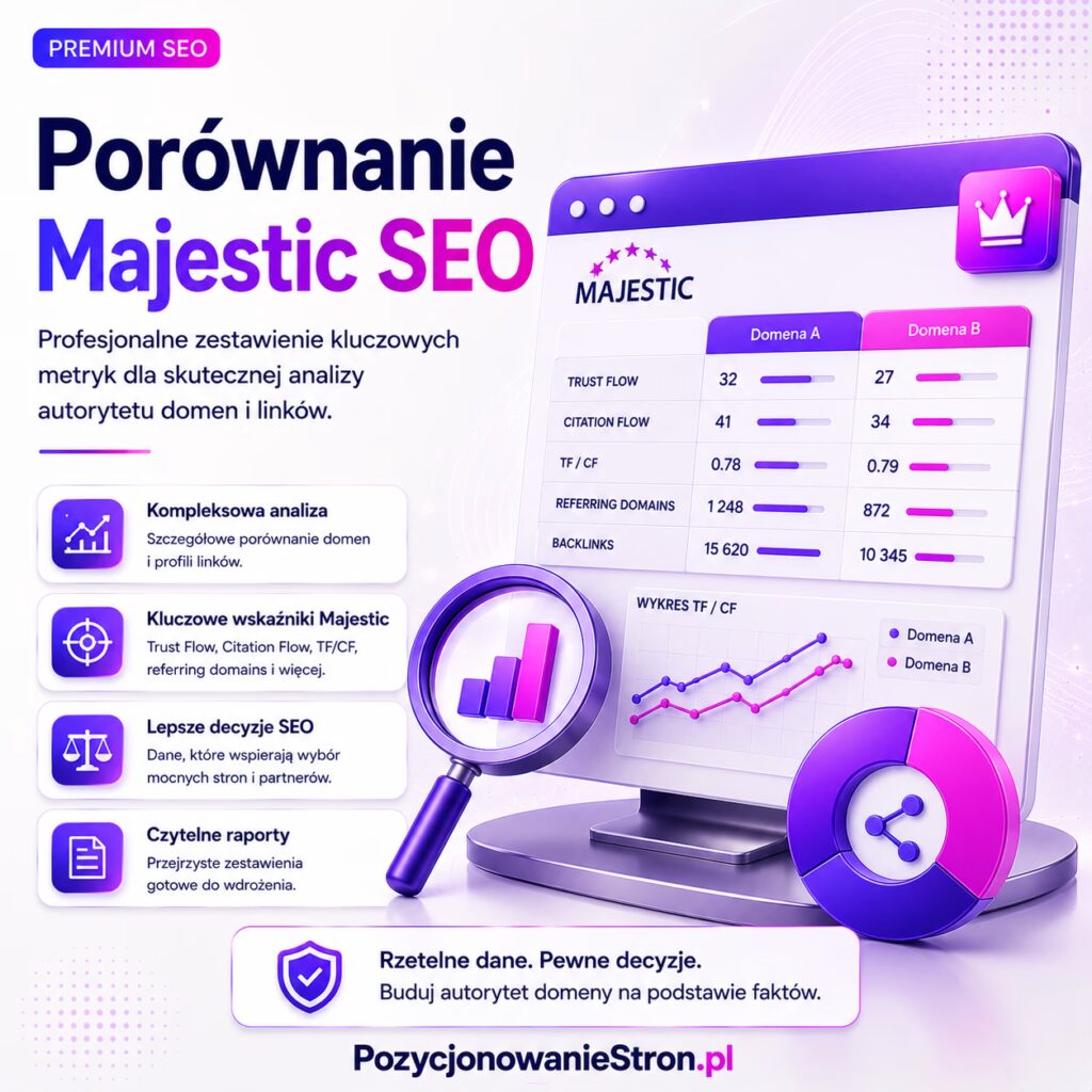 Porównanie Majestic SEO