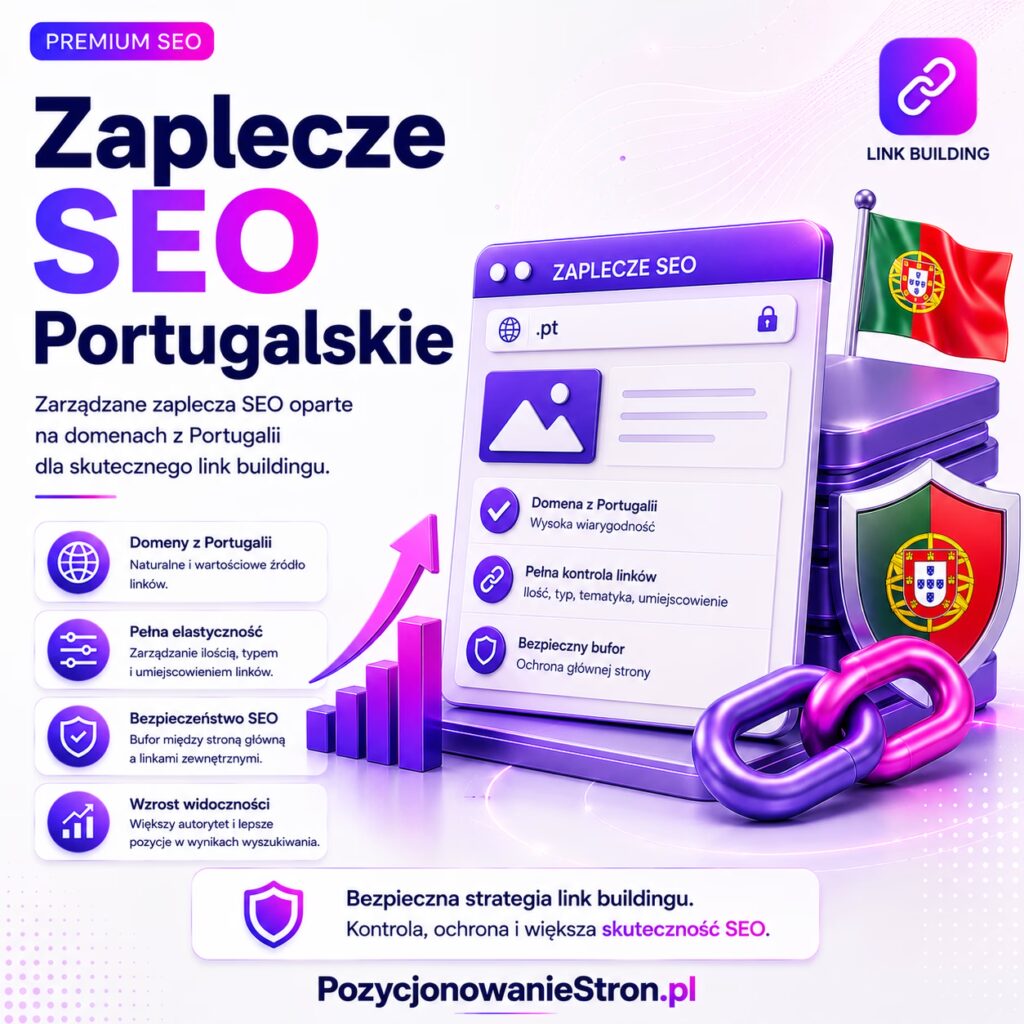 Zaplecze SEO Portugalskie