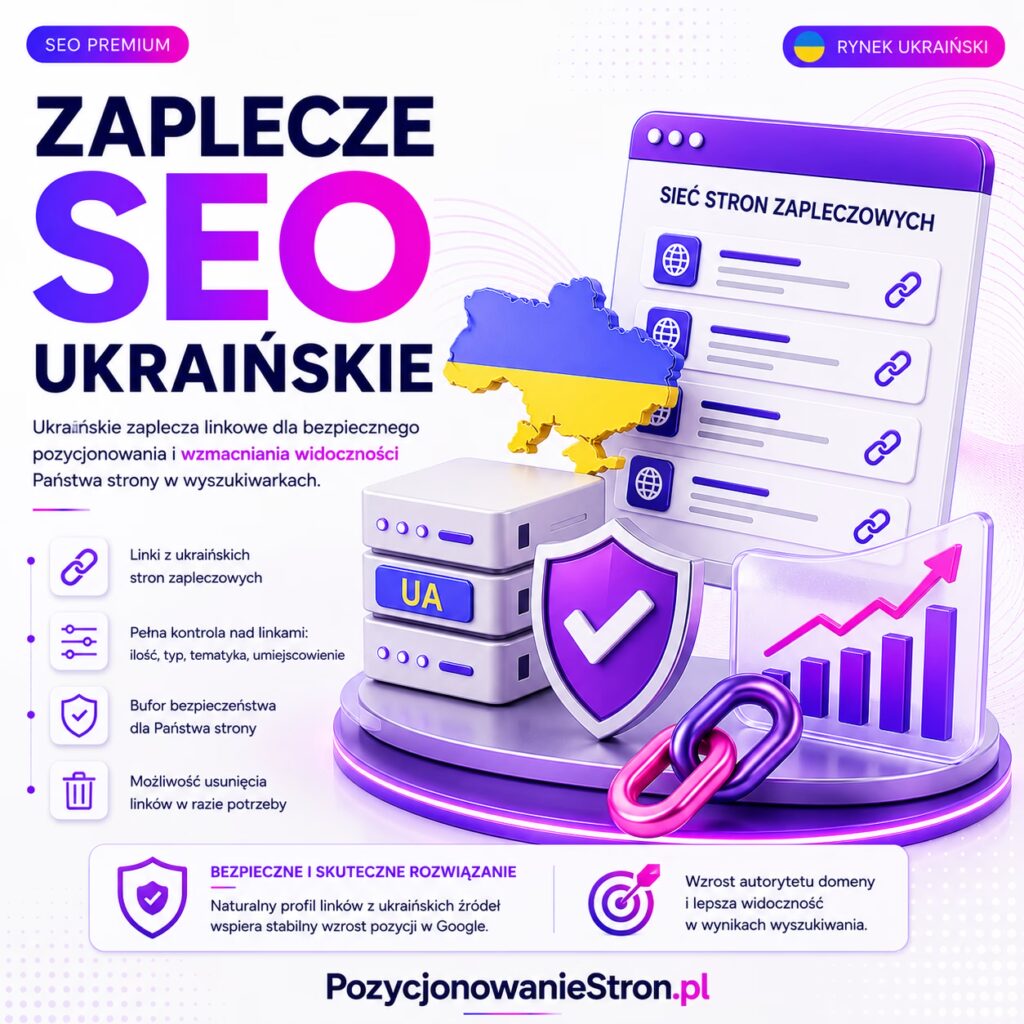 Zaplecze SEO Ukraińskie