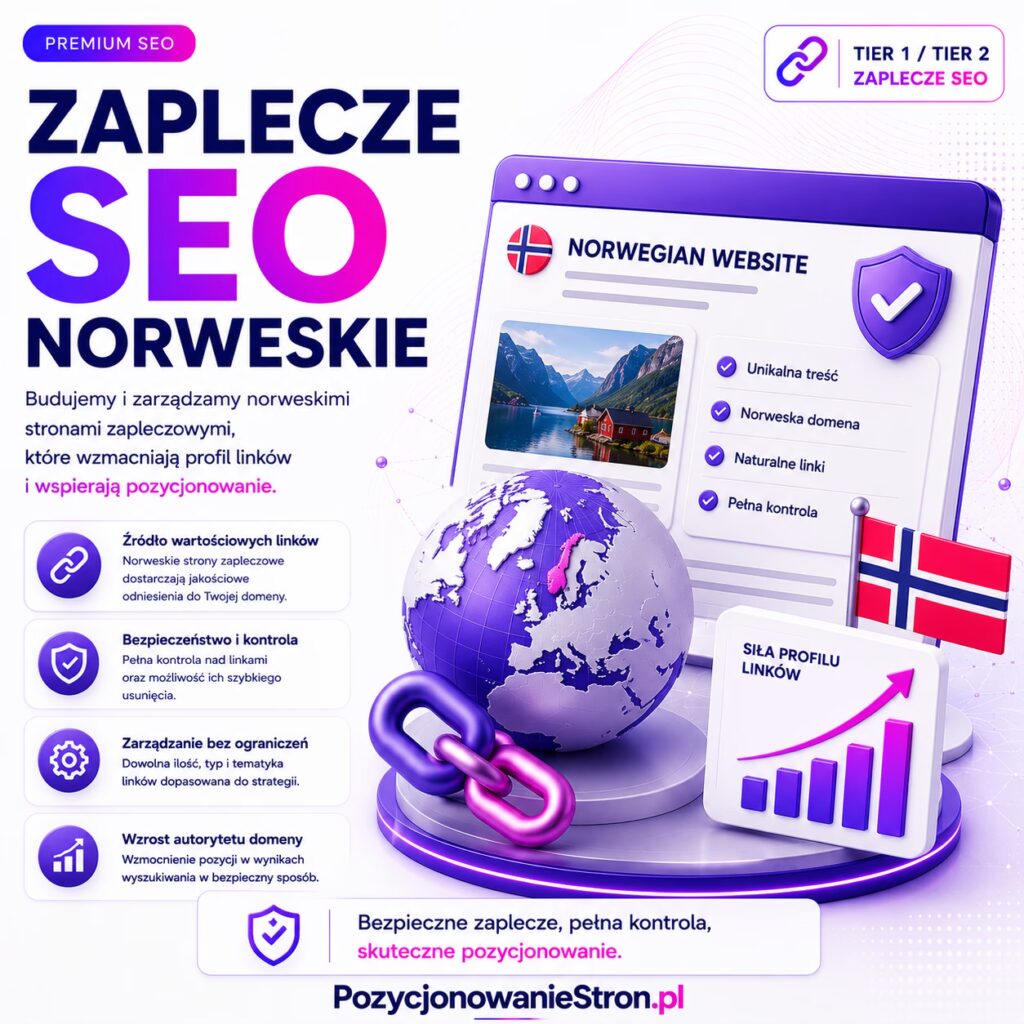 Zaplecze SEO Norweskie