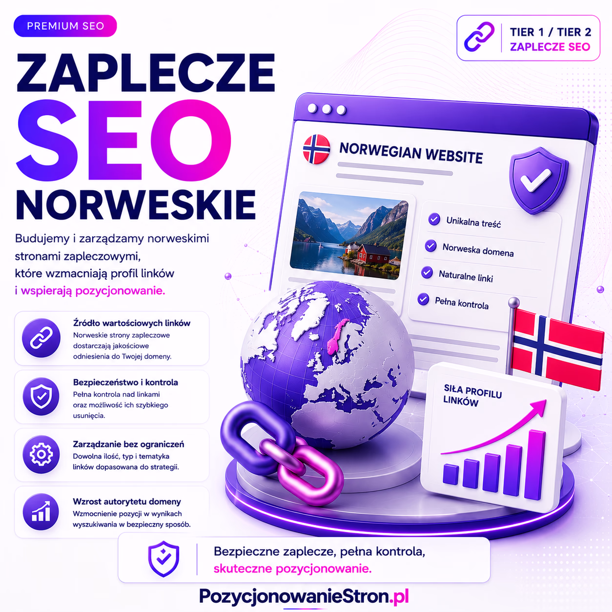 Zaplecze SEO Norweskie