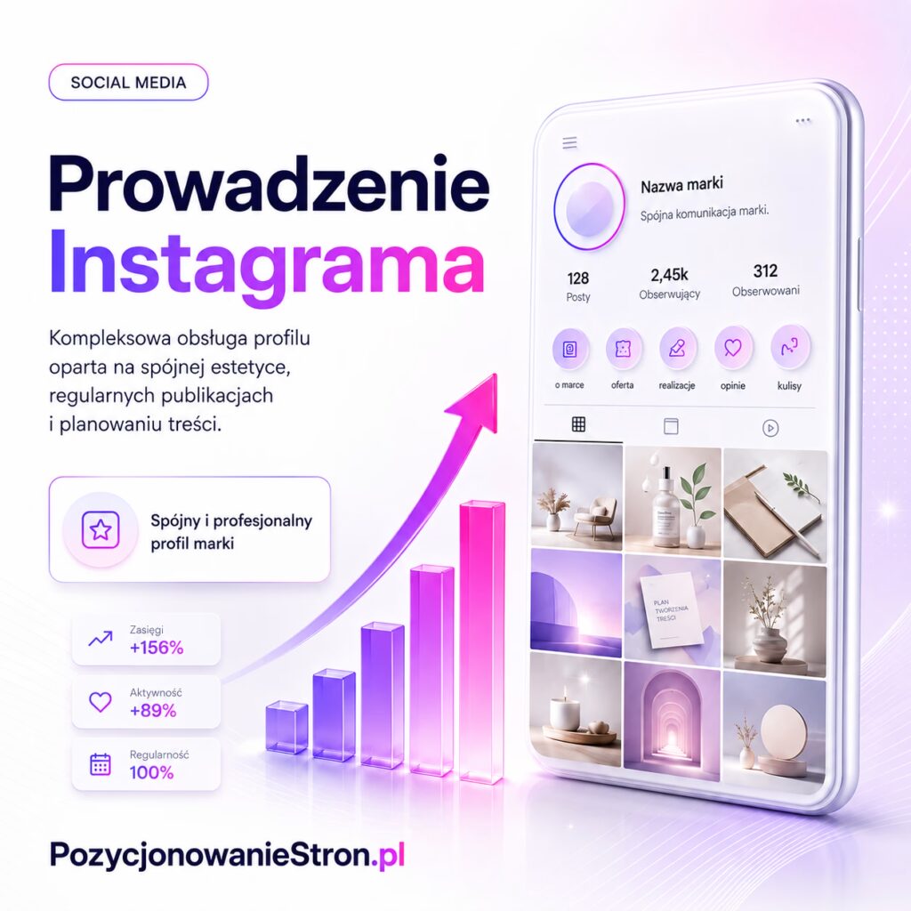 Prowadzenie Instagrama