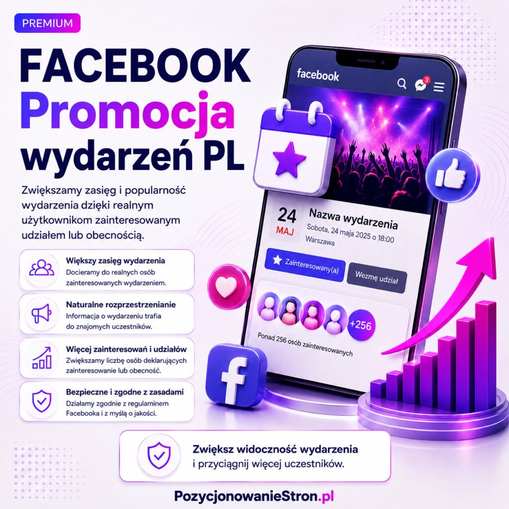 FACEBOOK Promocja wydarzeń PL
