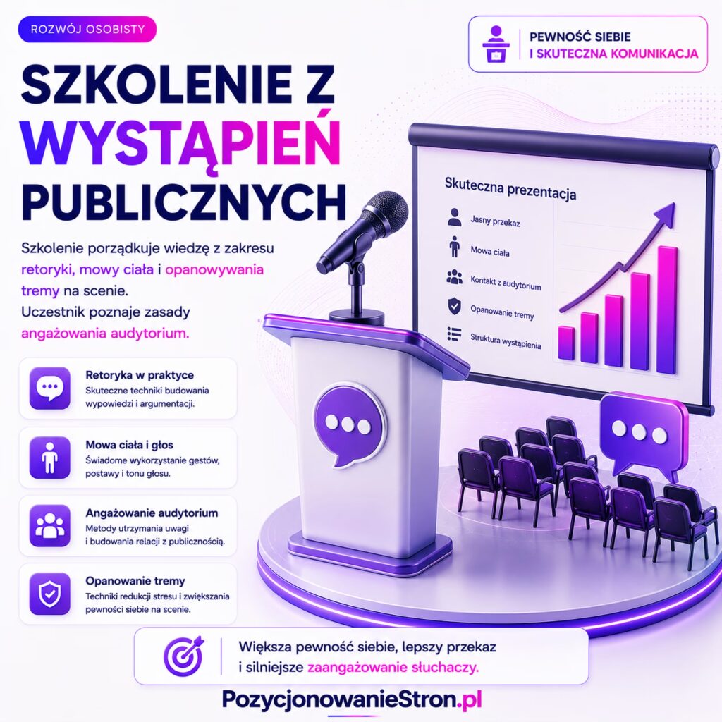 Szkolenie z wystąpień publicznych