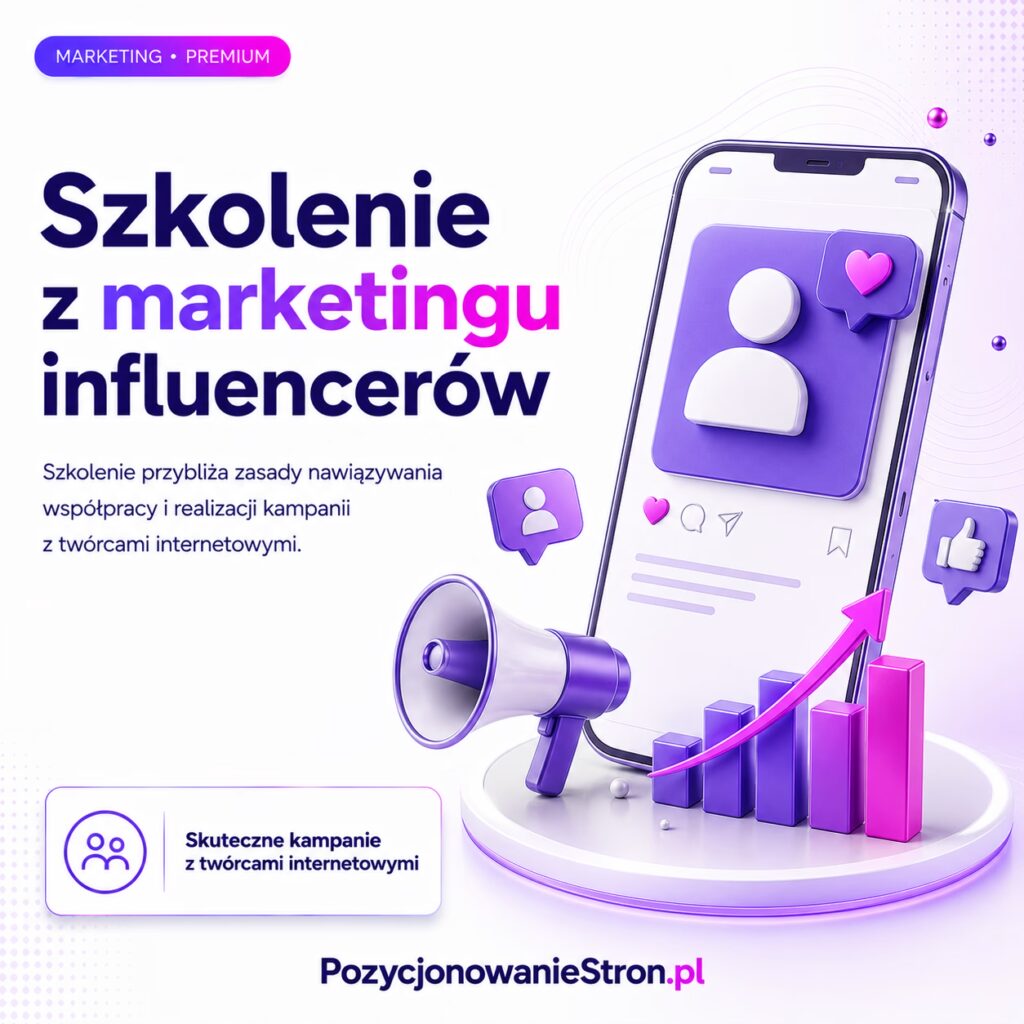 Szkolenie z marketingu influencerów