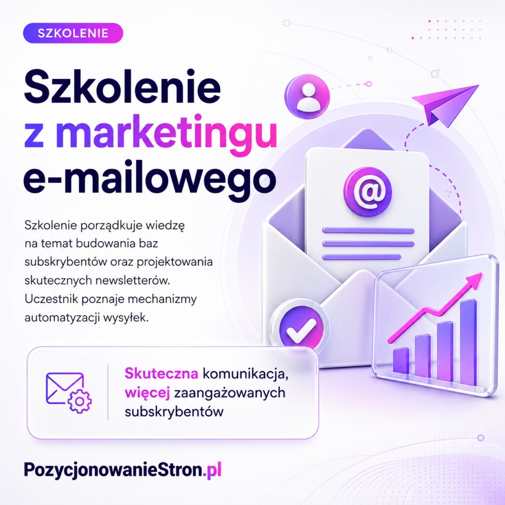 Szkolenie z marketingu e-mailowego