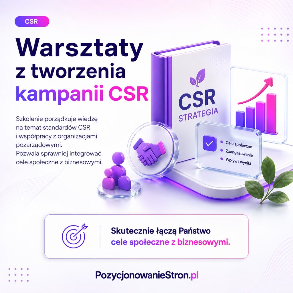 Warsztaty z tworzenia kampanii CSR
