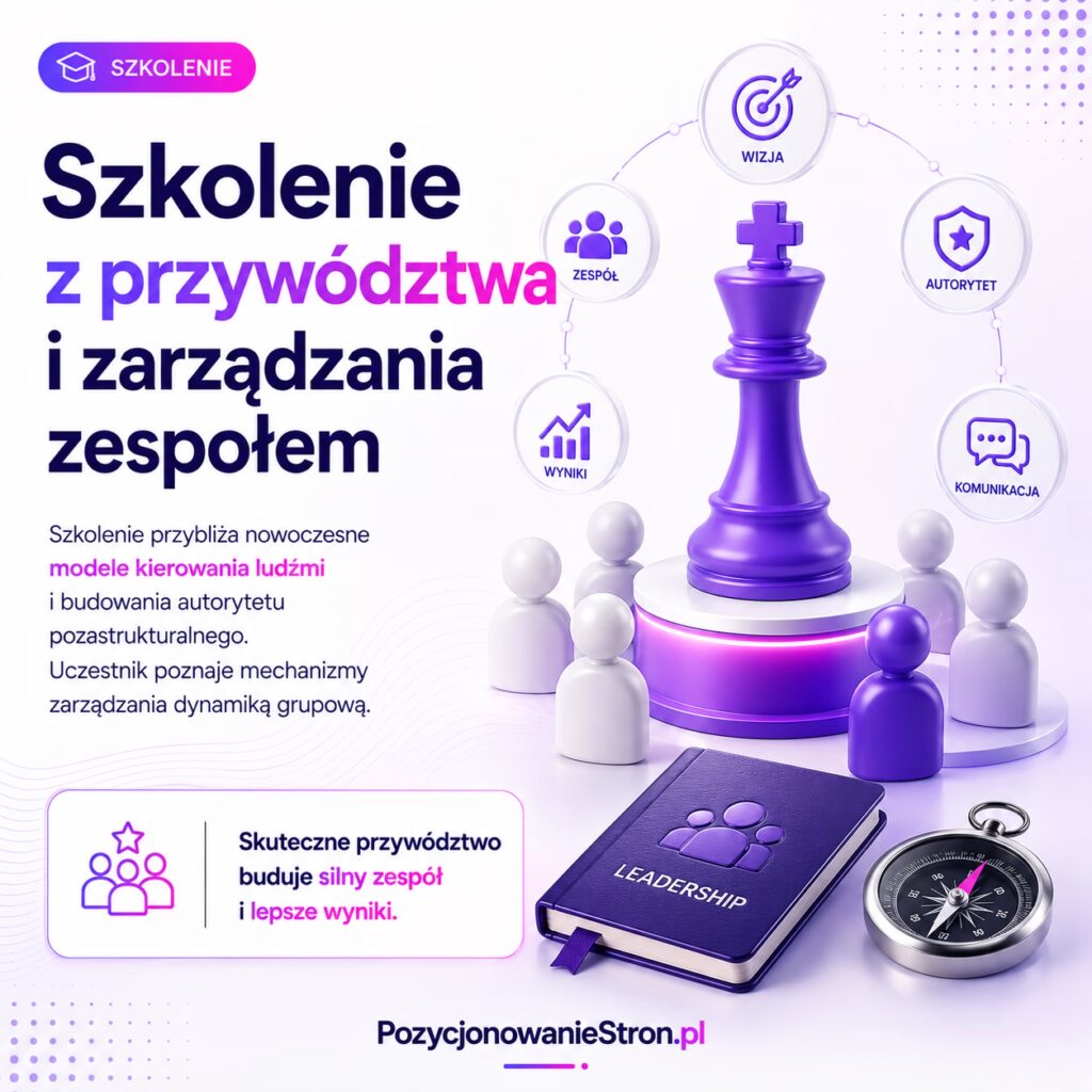 Szkolenie z przywództwa i zarządzania zespołem