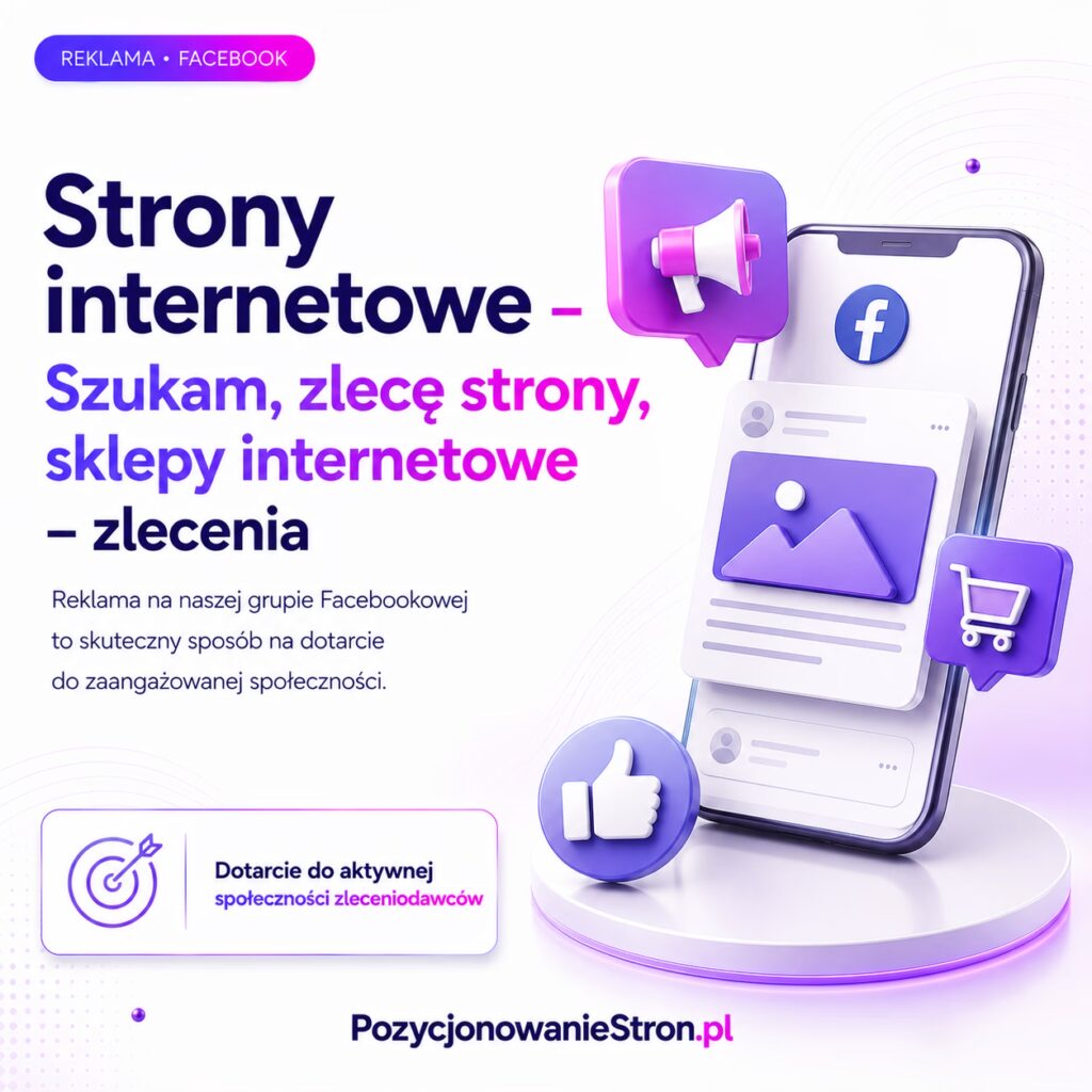Strony internetowe - Szukam, zlecę strony, sklepy internetowe - zlecenia