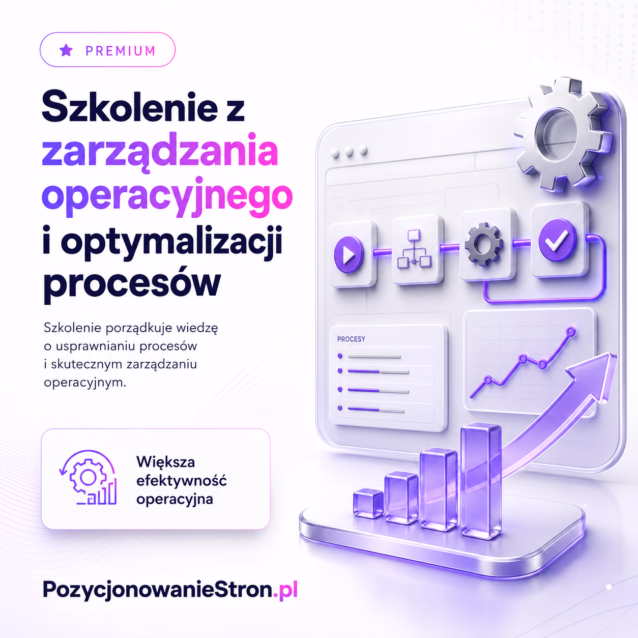 Szkolenie z zarządzania operacyjnego i optymalizacji procesów
