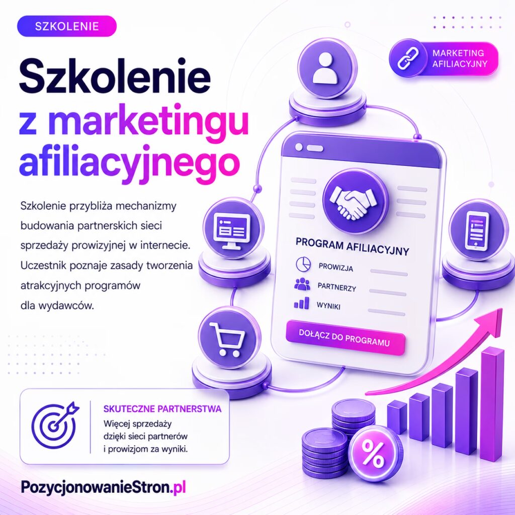 Szkolenie z marketingu afiliacyjnego