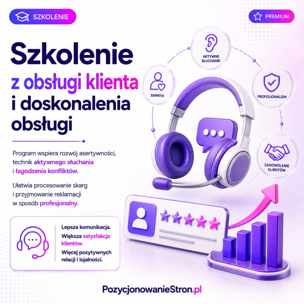 Szkolenie z obsługi klienta i doskonalenia obsługi