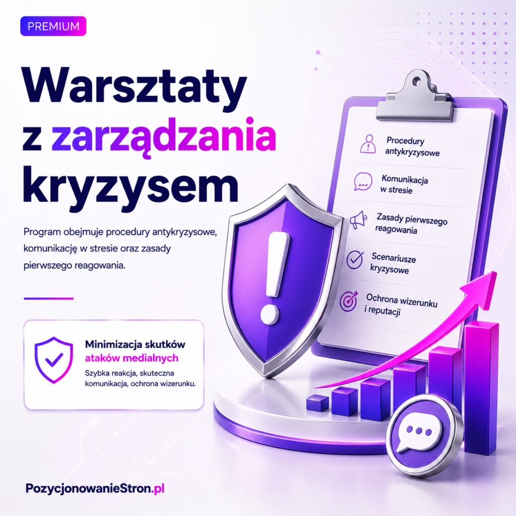 Warsztaty z zarządzania kryzysem