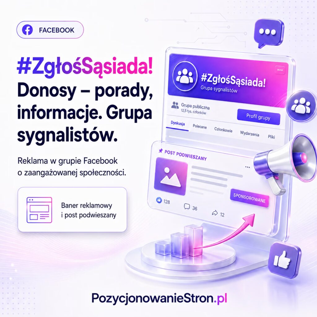 #ZgłośSąsiada! Donosy - porady, informacje. Grupa sygnalistów.
