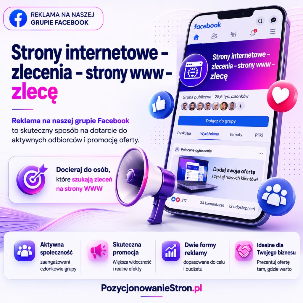 Strony internetowe - zlecenia - strony www - zlecę