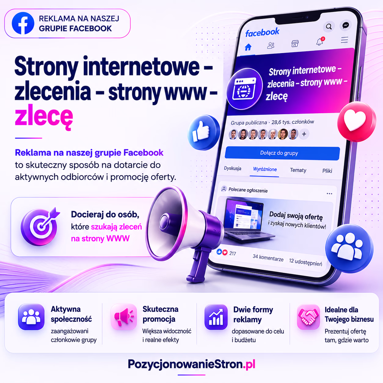 Strony internetowe - zlecenia - strony www - zlecę