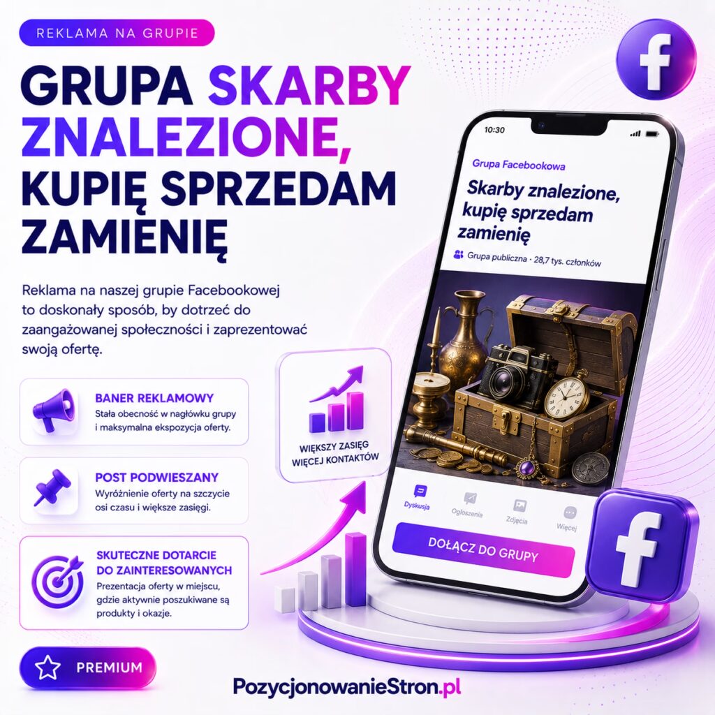 Grupa Skarby znalezione, kupię sprzedam zamienię