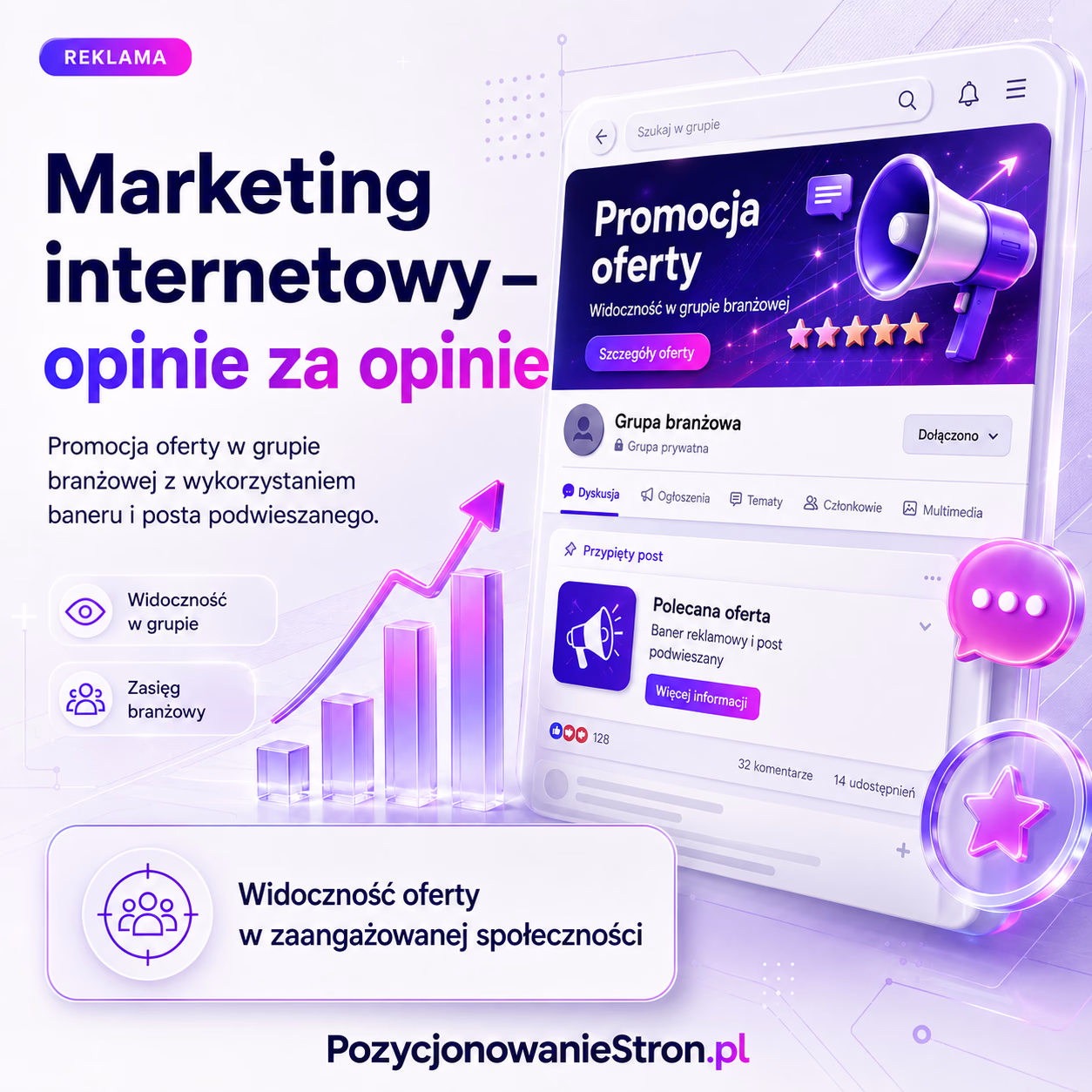 Marketing internetowy - opinie za opinie