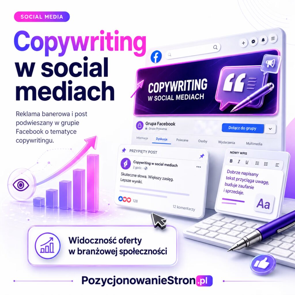 Copywriting w social mediach
