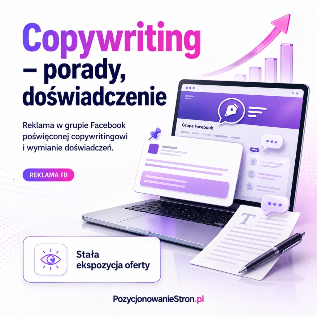 Copywriting - porady, doświadczenie
