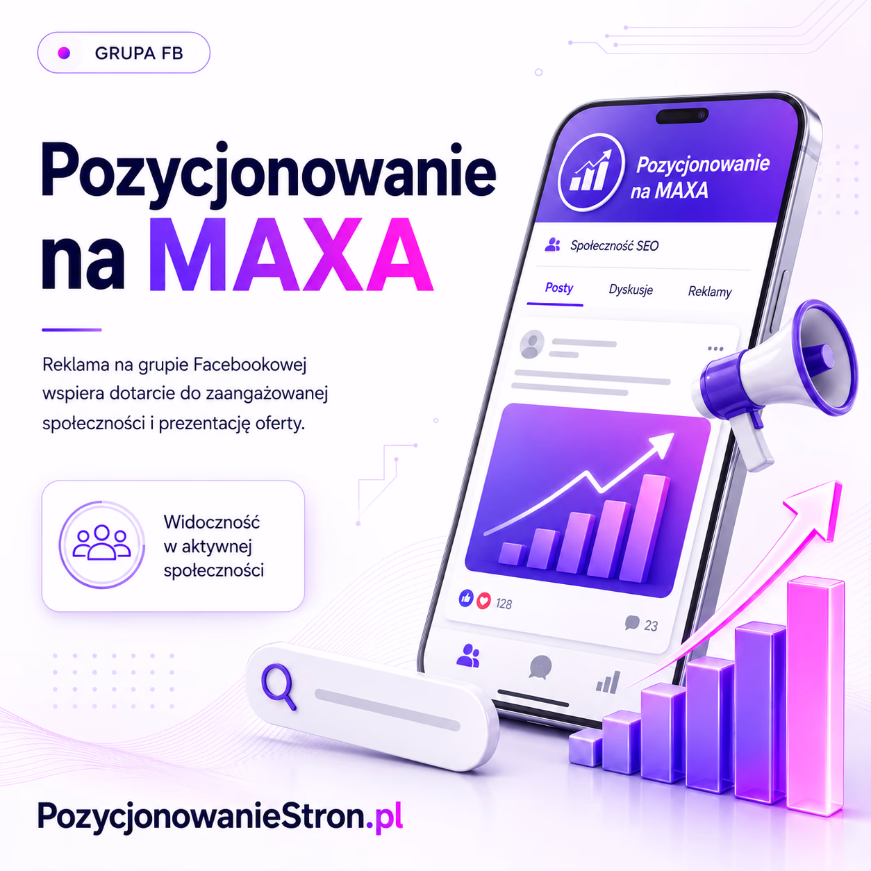 Pozycjonowanie na MAXA