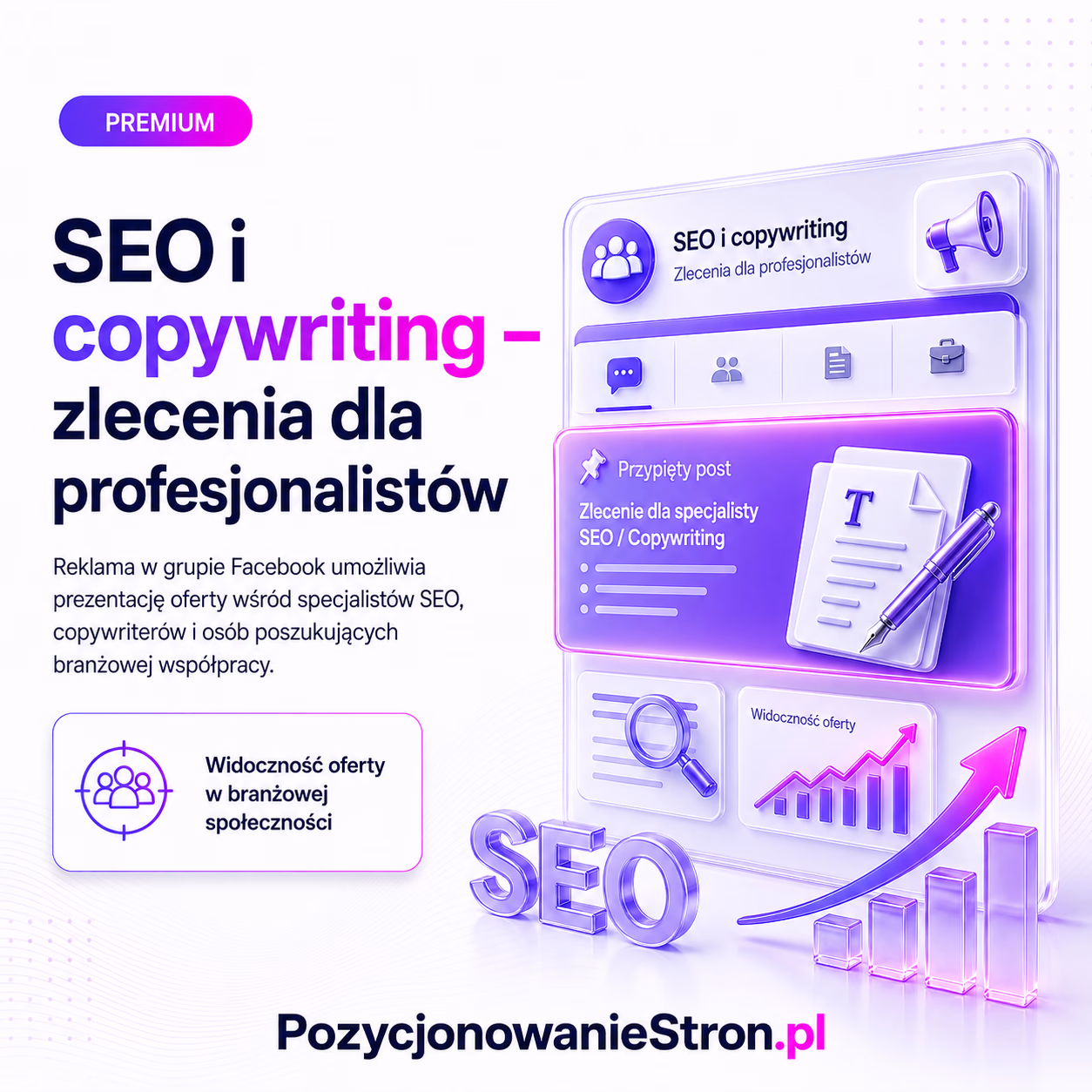 SEO i copywriting - zlecenia dla profesjonalistów