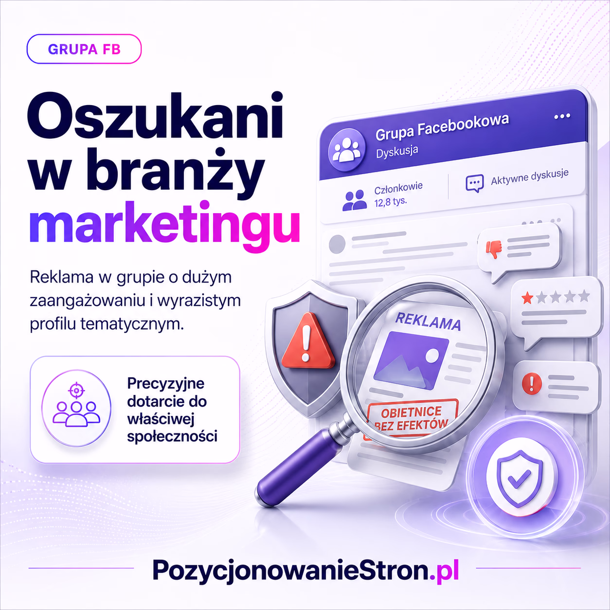Oszukani w branży marketingu