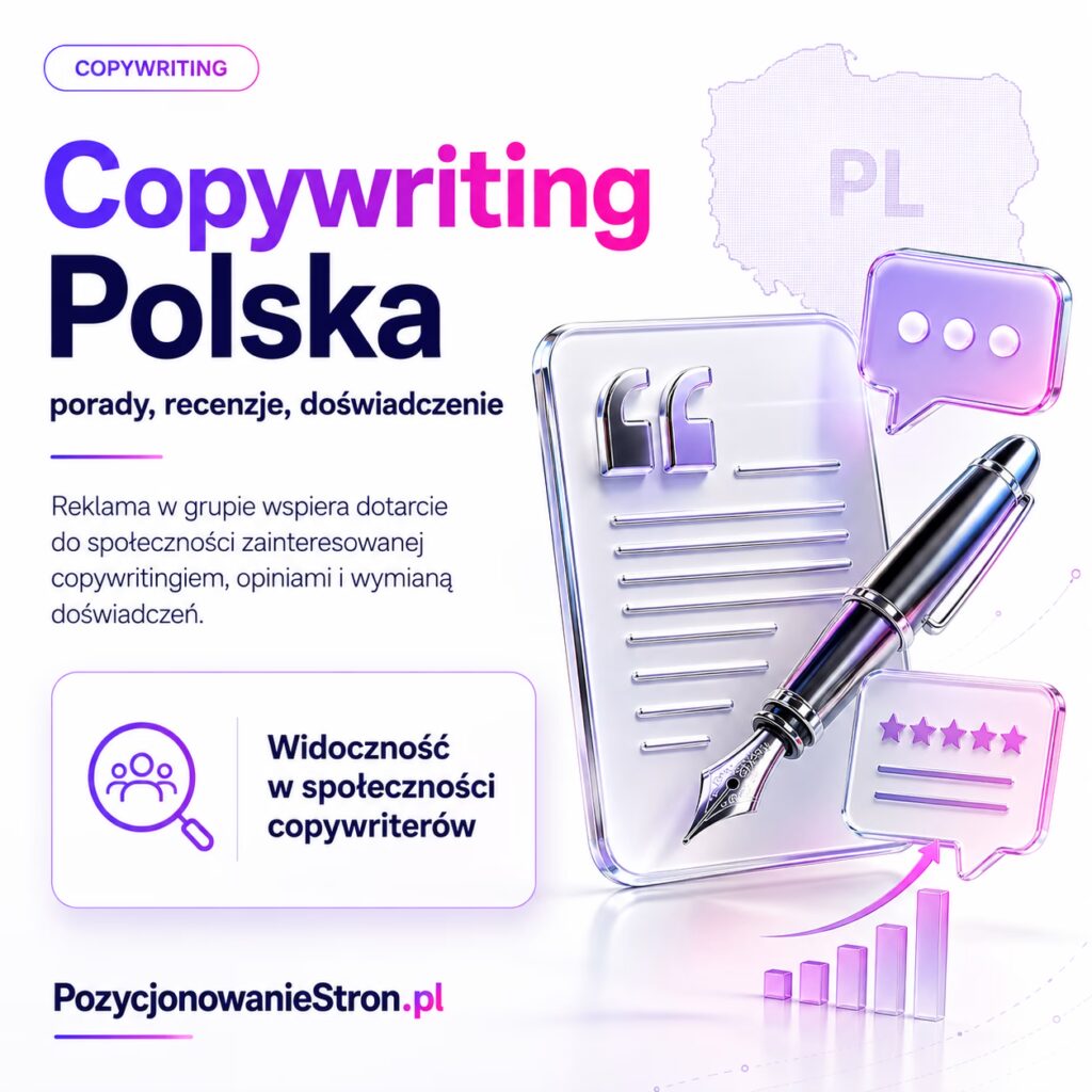 Copywriting Polska - porady, recenzje, doświadczenie