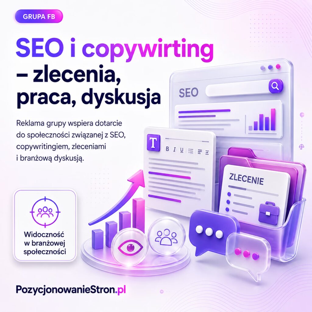 SEO i copywirting - zlecenia, praca, dyskusja