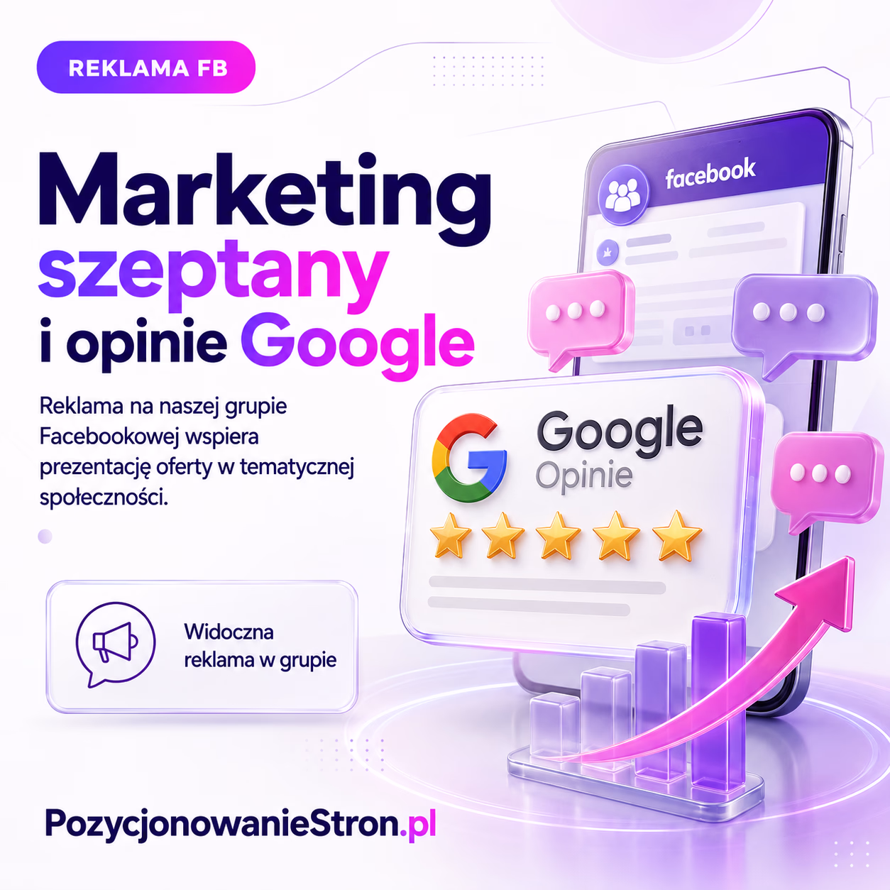 Marketing szeptany i opinie Google