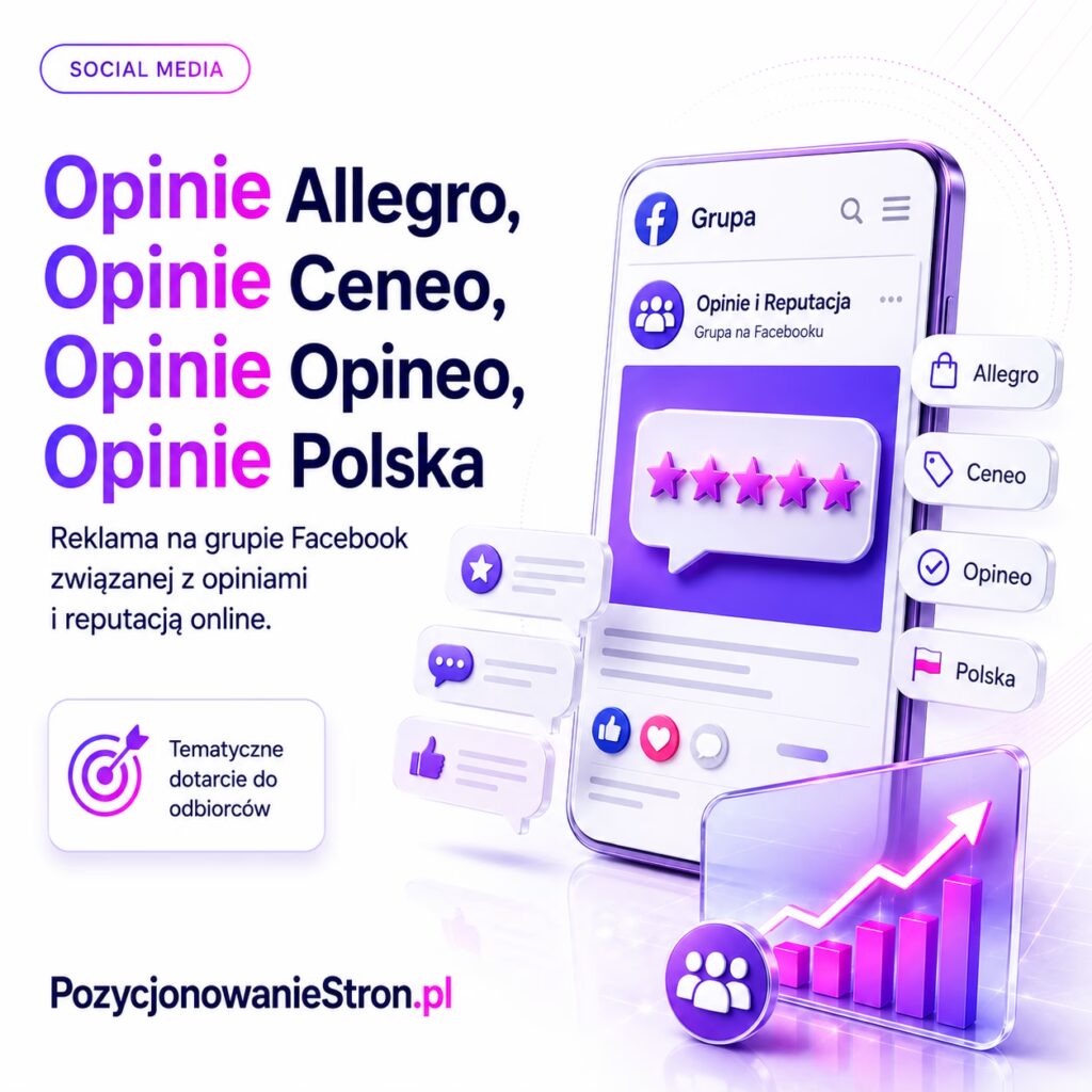 Opinie Allegro, Opinie Ceneo, Opinie Opineo, Opinie Polska