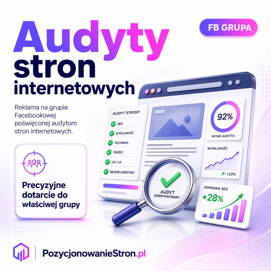Audyty stron internetowych
