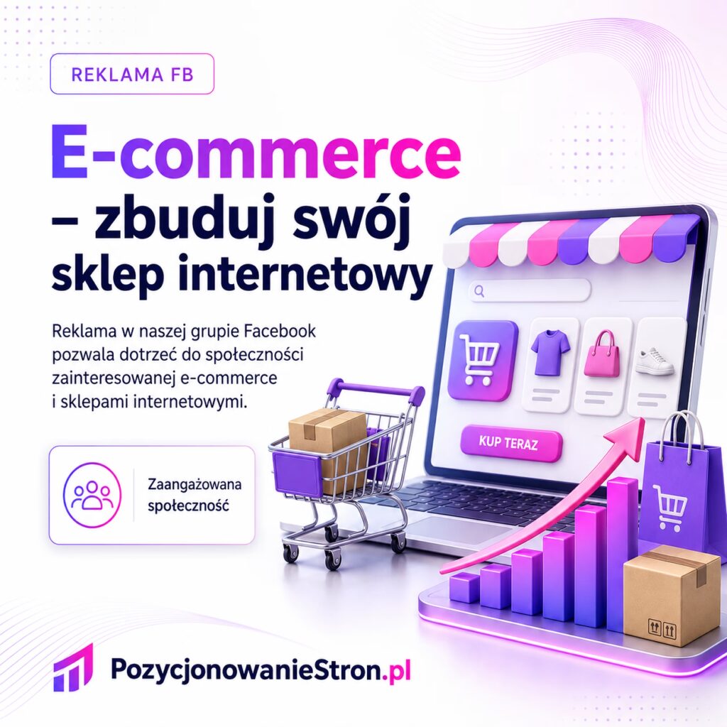 E-commerce - zbuduj swój sklep internetowy