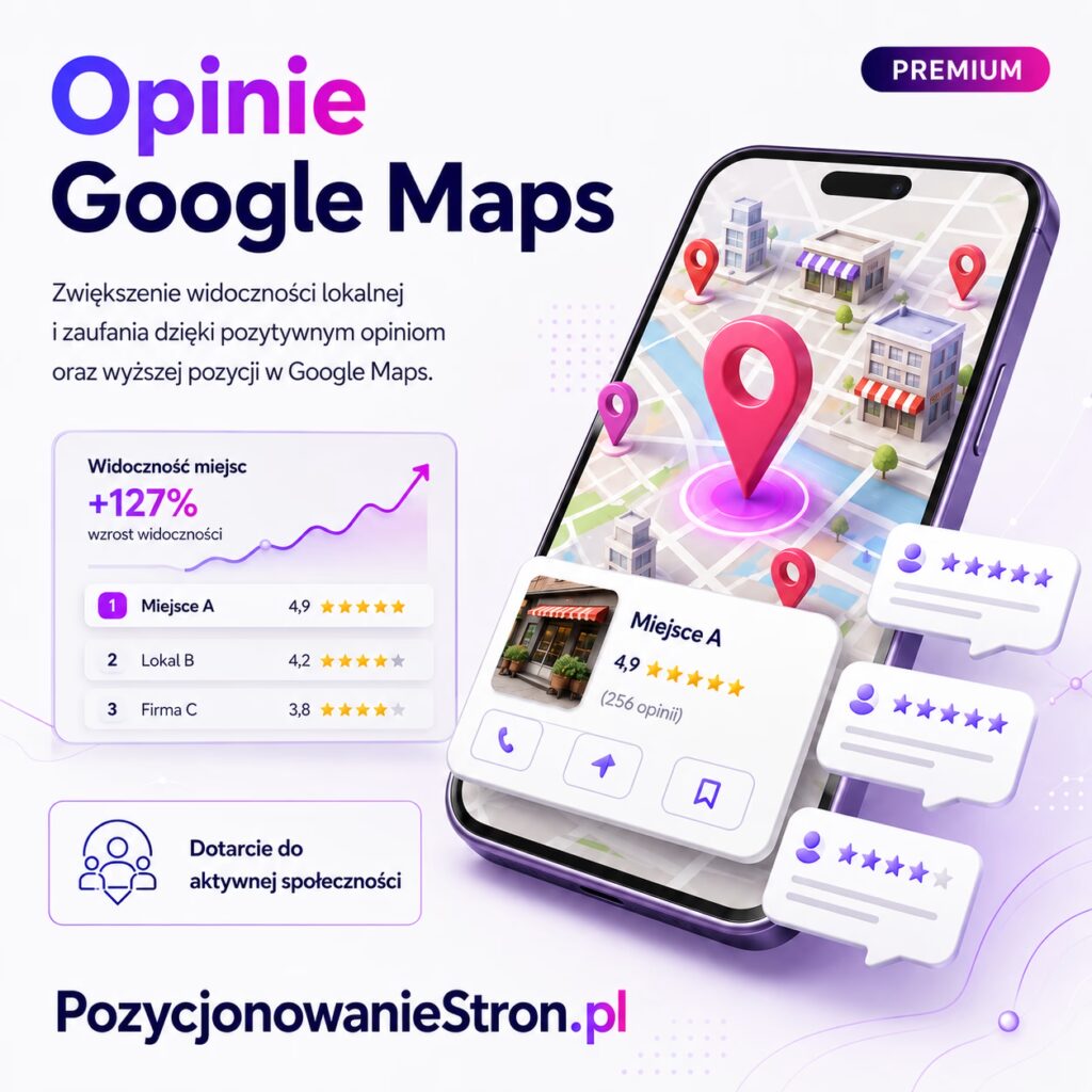 Opinie Google Maps