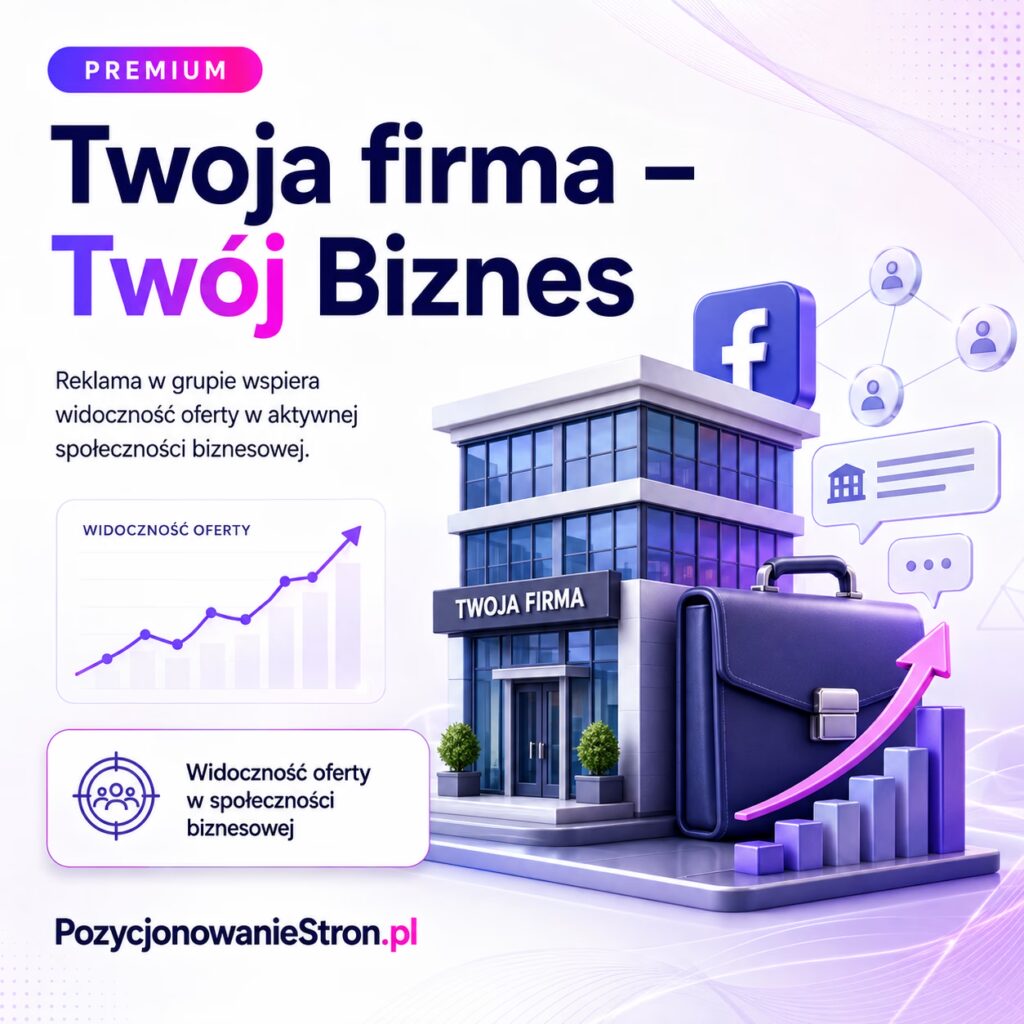 Twoja firma - Twój Biznes