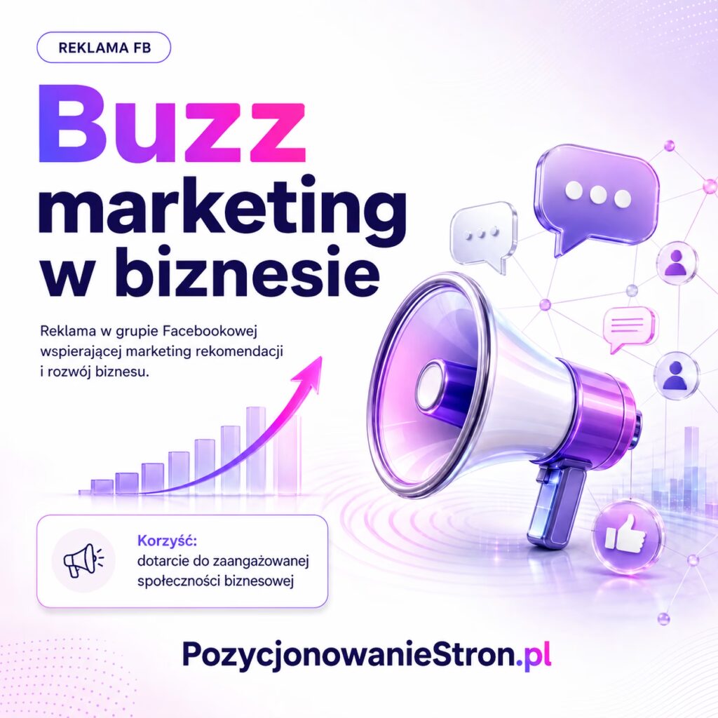 Buzz marketing w biznesie