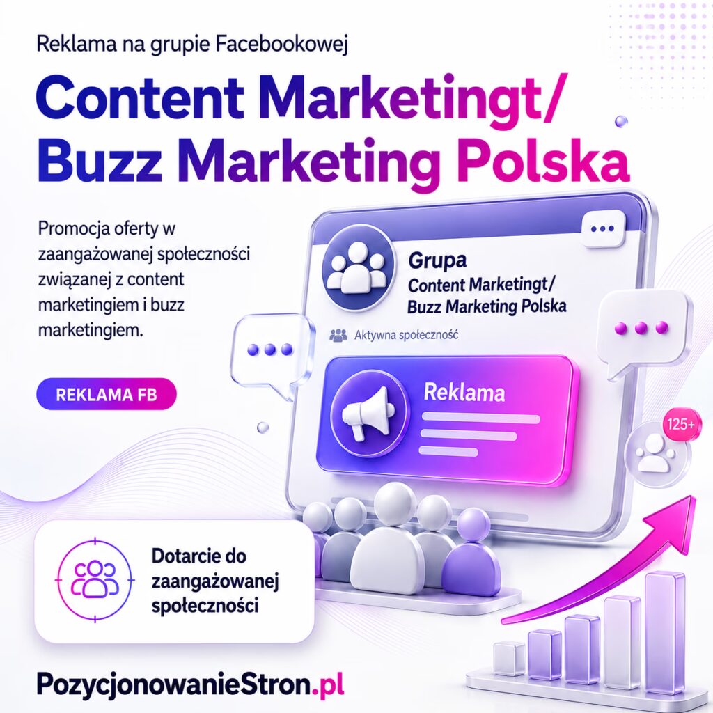 Content Marketing / Buzz Marketing Polska