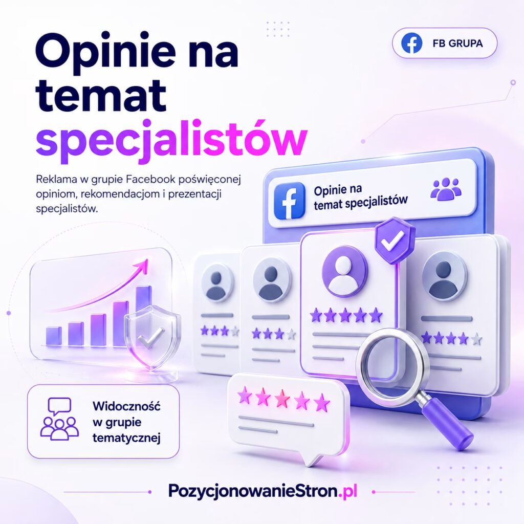 Opinie na temat specjalistów