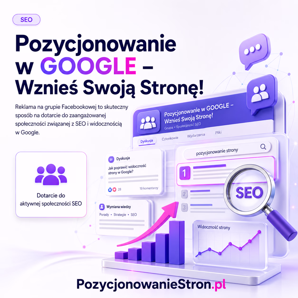 Pozycjonowanie w GOOGLE - Wznieś Swoją Stronę!