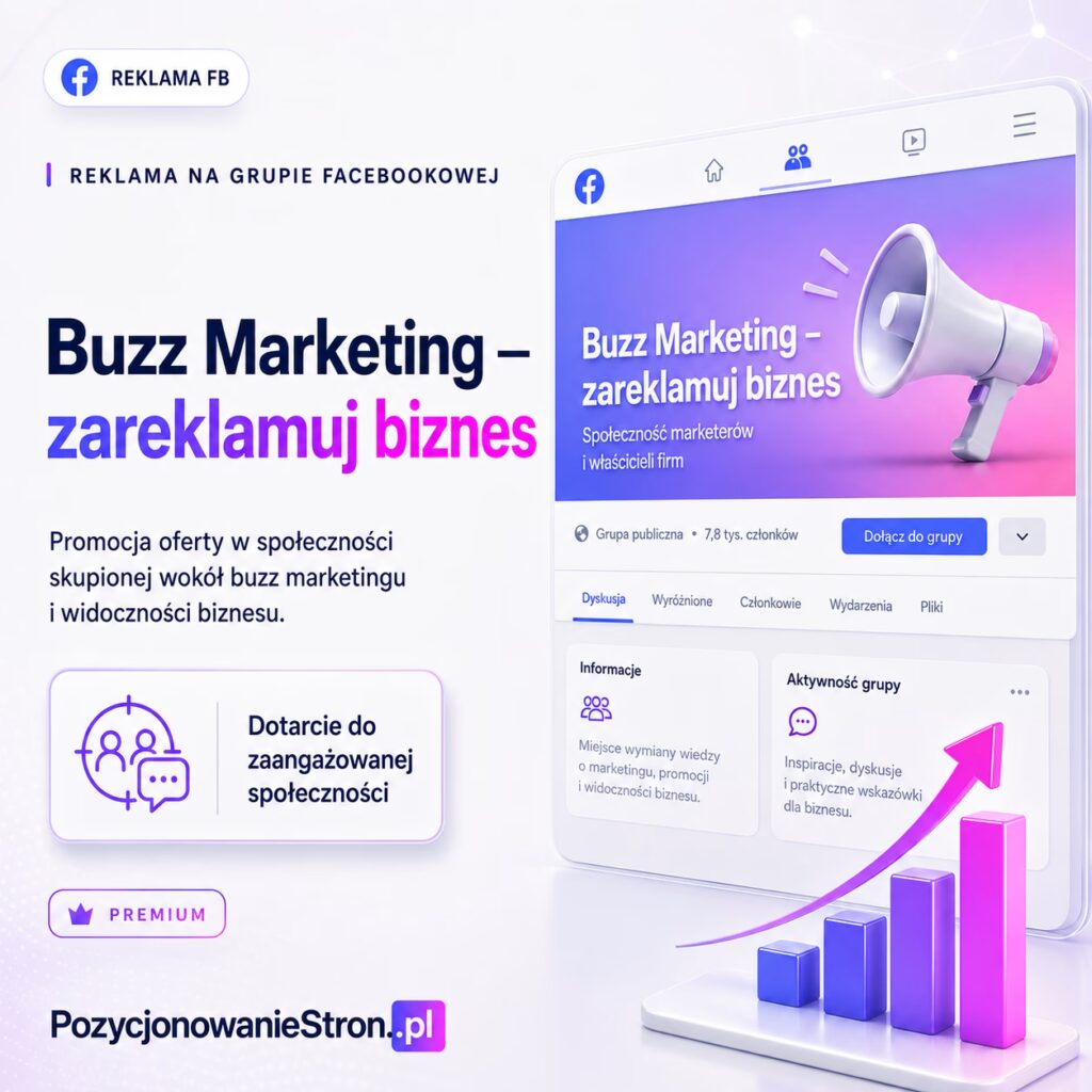 Buzz Marketing - zareklamuj biznes