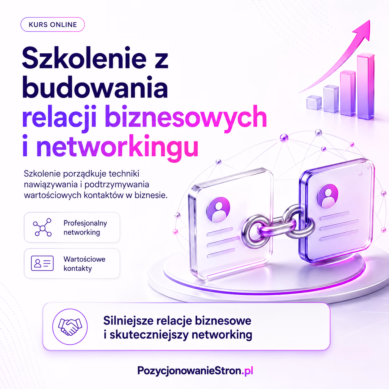 Szkolenie z budowania relacji biznesowych i networkingu