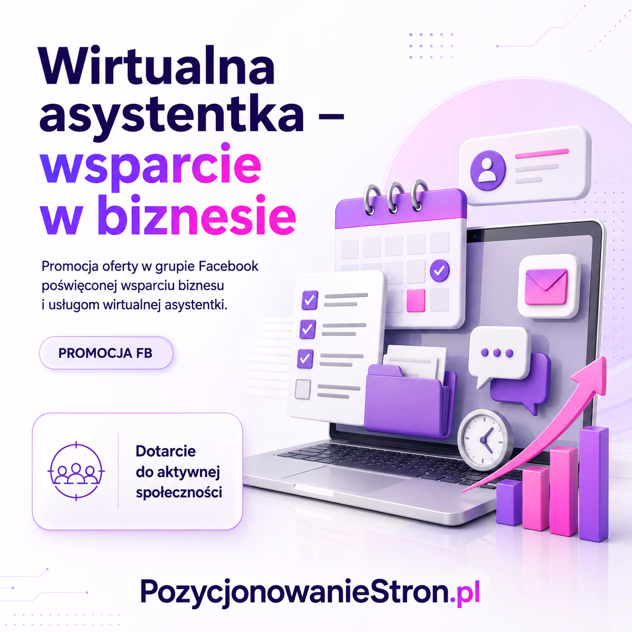 Wirtualna asystentka - wsparcie w biznesie