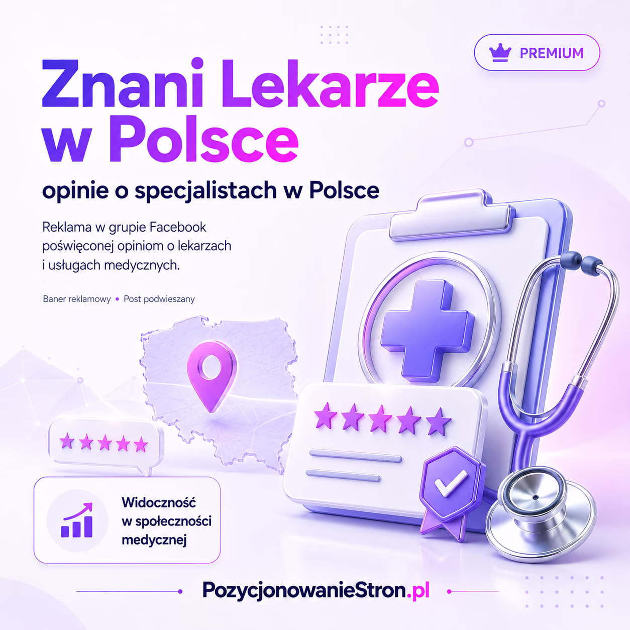 Znani Lekarze w Polsce - opinie o specjalistach w Polsce