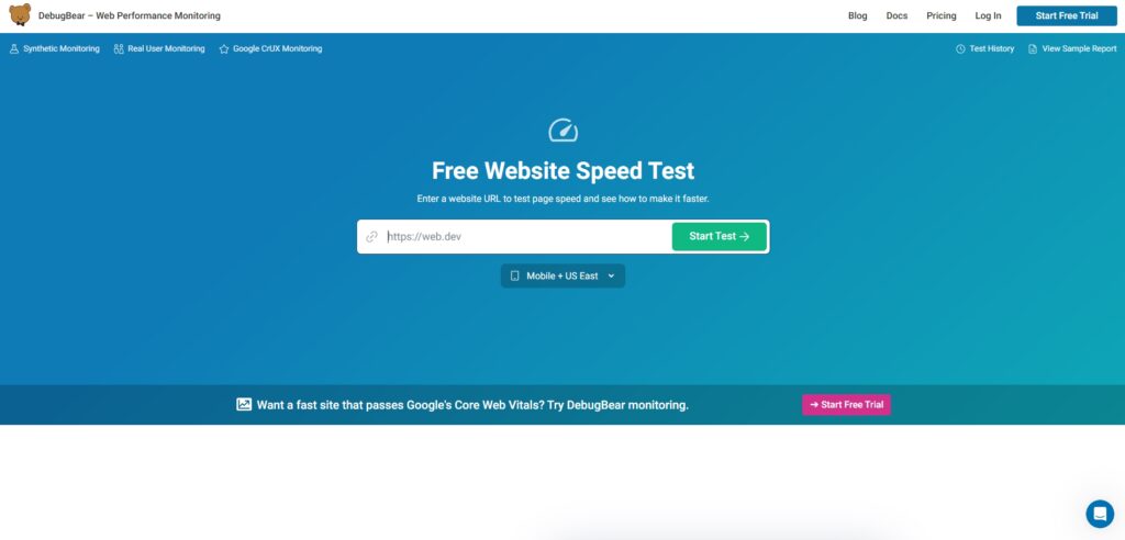 Core Web Vitals