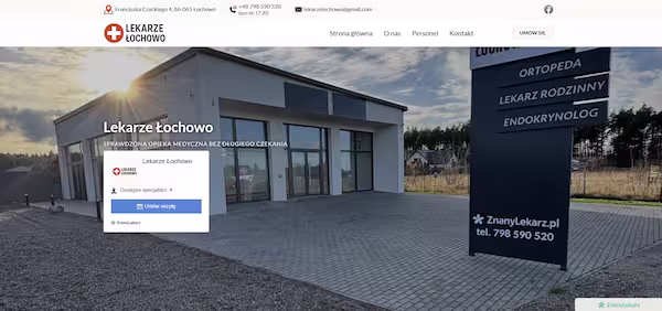 Lekarzelochowo - portfolio miniaturka