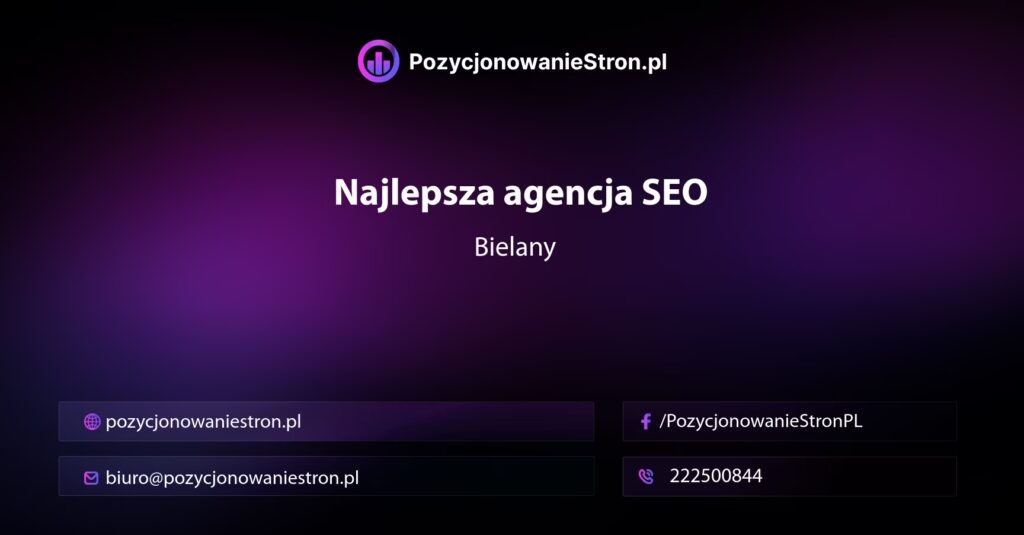 najlepsza agencja seo Bielany