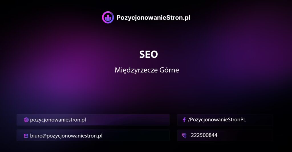 SEO Międzyrzecze Górne